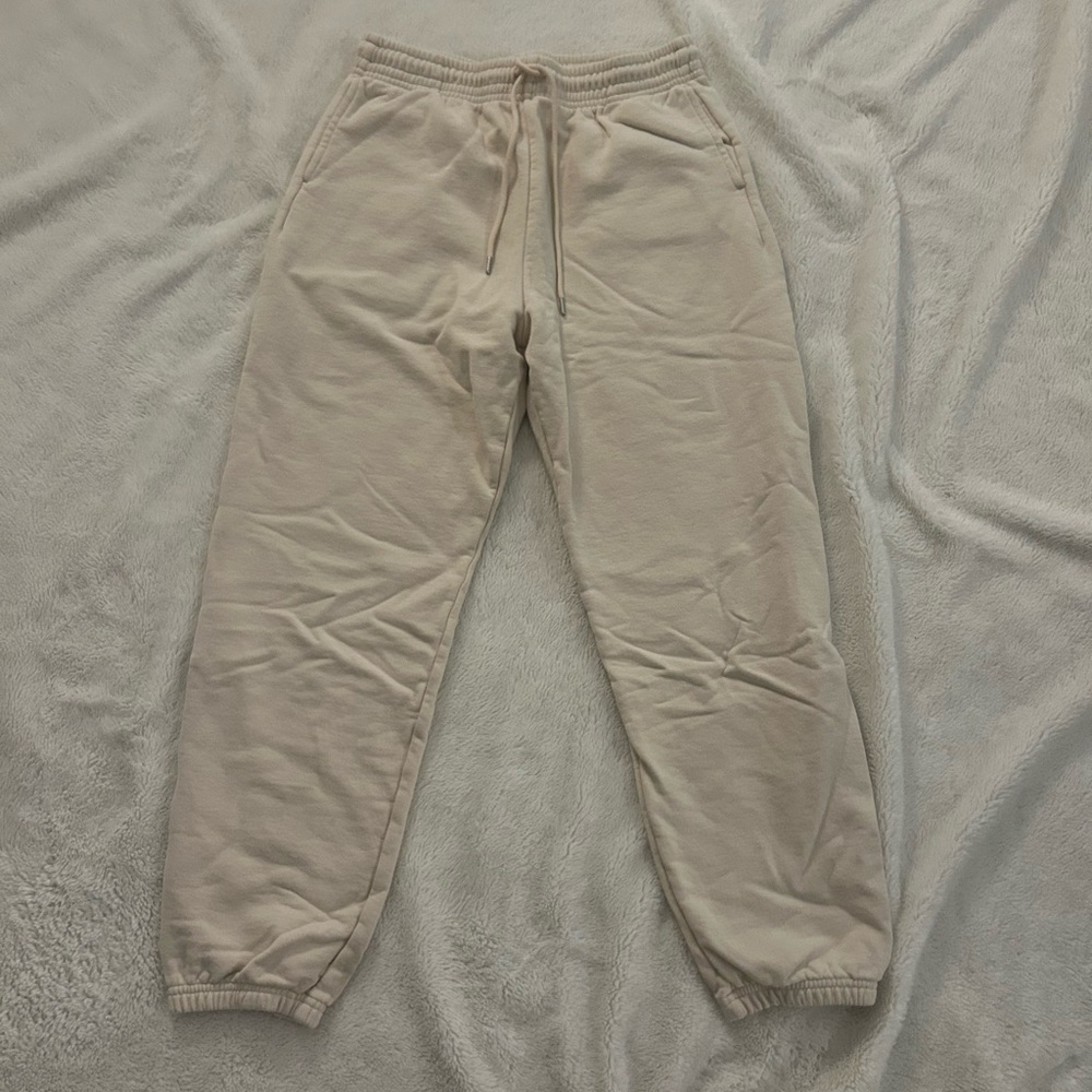 Uniqlo Beige Jogger Pants
